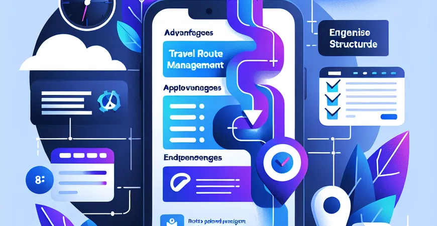 旅游服务 ERP 旅游线路规划管理模块应用优势与挑战应对